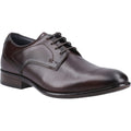 Pod Carl Zapatos De Cuero Para Hombre En Color Castaño Con Cordones.