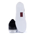 Ralph Lauren Hanford III Zapatillas De Piel Para Hombre En Negro.