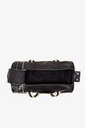 Fred Perry Classic Barrel Bolso Cruzado De Poliéster Negro/Ecrú