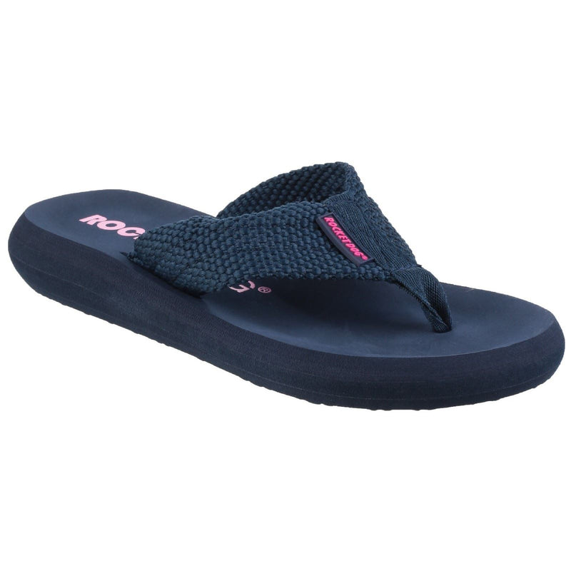 Rocket Dog Sunset Sandalias De Dedo Azul Marino Para Mujer