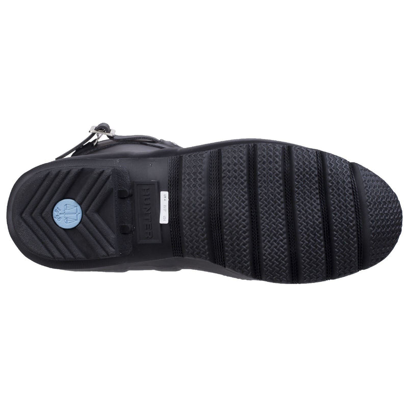 Hunter Original Short Botas De Agua Negras Para Mujer