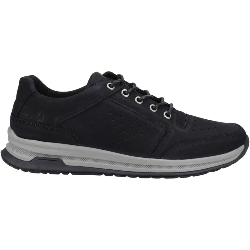 Hush Puppies Joseph Zapatos De Cuero Para Hombre, Negros, De Ante, Con Cordones