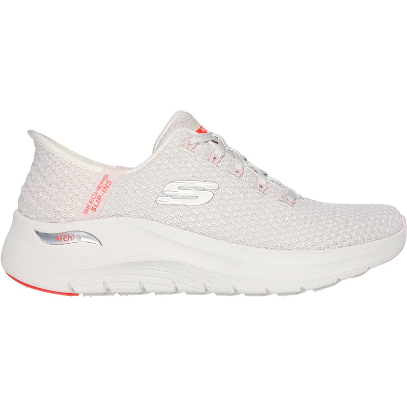 Skechers Arch Fit 2.0 Good Energy Zapatillas De Deporte Naturales/Multicolores Para Mujer