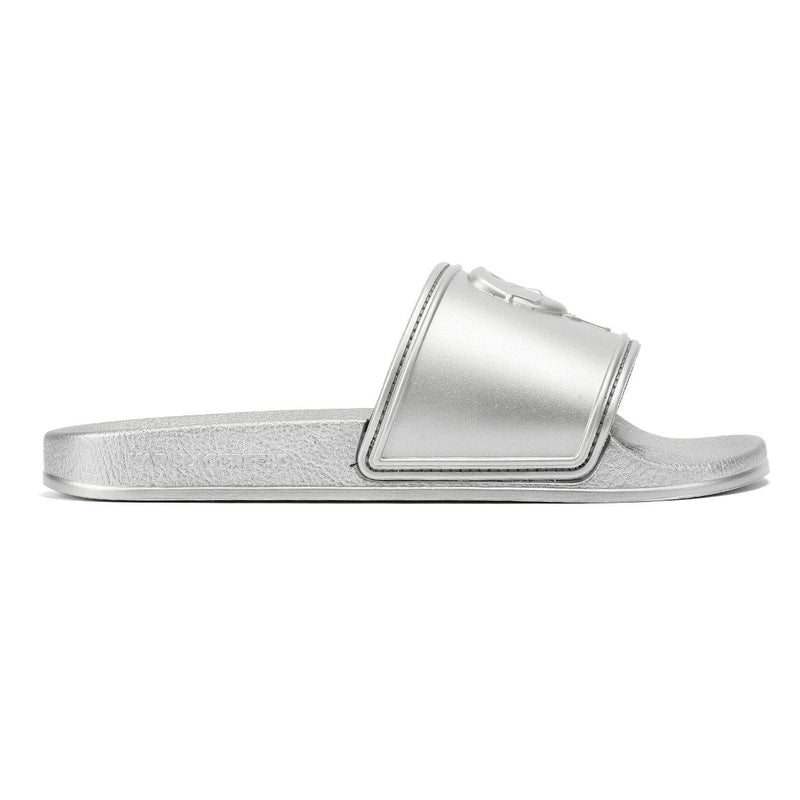 Karl Lagerfeld Kondo 2.0 Karl NFT Sandalias Plateadas Para Mujer