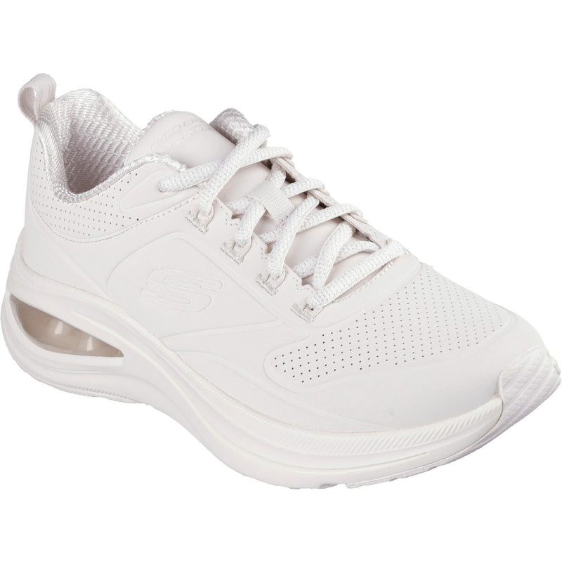 Skechers Skech-Air Meta Extraordinaire Zapatillas Sintéticas Para Mujer En Color Blanco Roto