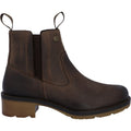 Hunter Iona Botas Marrones De Piel Para Mujer