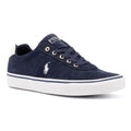 Ralph Lauren Hanford III Zapatillas De Cuero Azul Para Hombre