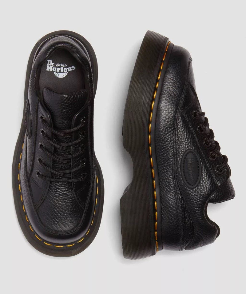 Dr. Martens Buzz 5I Zapatos De Mujer De Cuero Negros