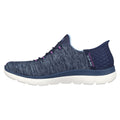 Skechers Summits Dazzling Haze Zapatillas De Tela Para Mujer En Azul Marino/Morado