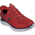Skechers Summits Key Pace Zapatillas De Deporte Rojas/Negras Para Hombre