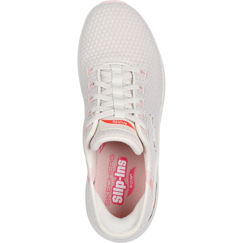 Skechers Arch Fit 2.0 Good Energy Zapatillas De Deporte Naturales/Multicolores Para Mujer
