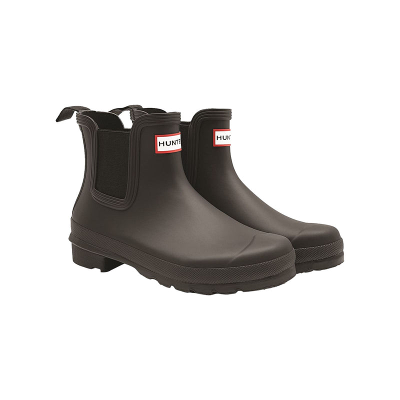 Hunter Original Chelsea Botas De Agua Negras Para Mujer