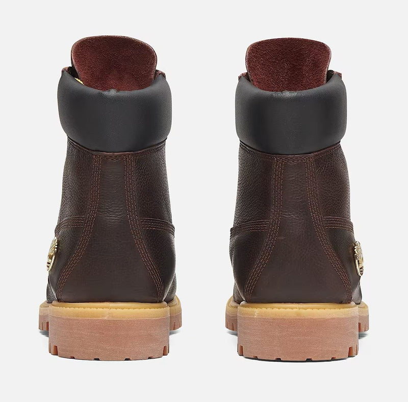 Timberland Premium Espresso 6 Inch Botas De Cuero Marrón Para Hombre