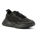 Hugo Leon Runn Zapatillas Negras De Mujer.