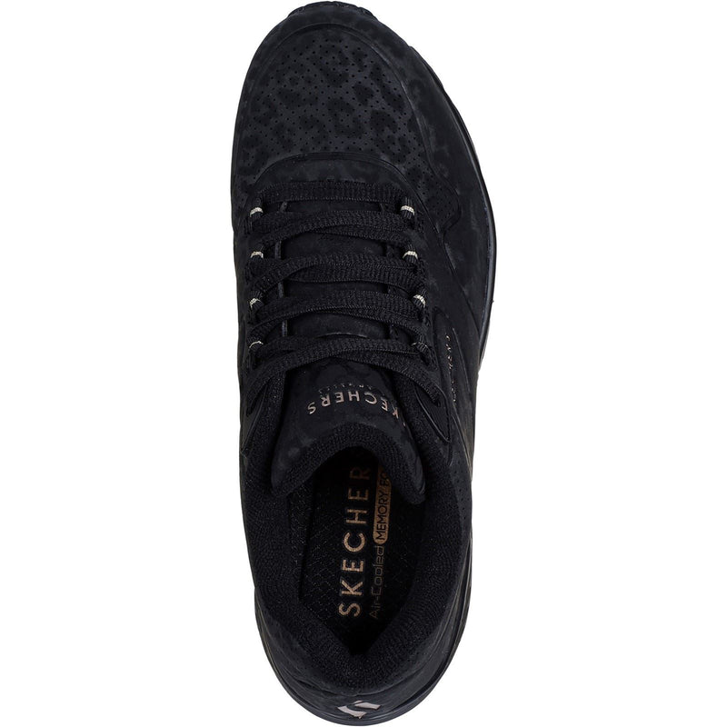Skechers Uno Kat-Neato Zapatillas De Mujer Negras Sintéticas
