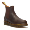 Dr. Martens 2976 Ys Botas Marrones Para Mujer De Cuero Crazy Horse