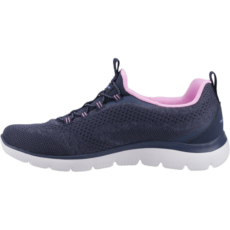 Skechers Summits New Nature Zapatillas De Deporte Para Mujer En Azul Marino/Rosa