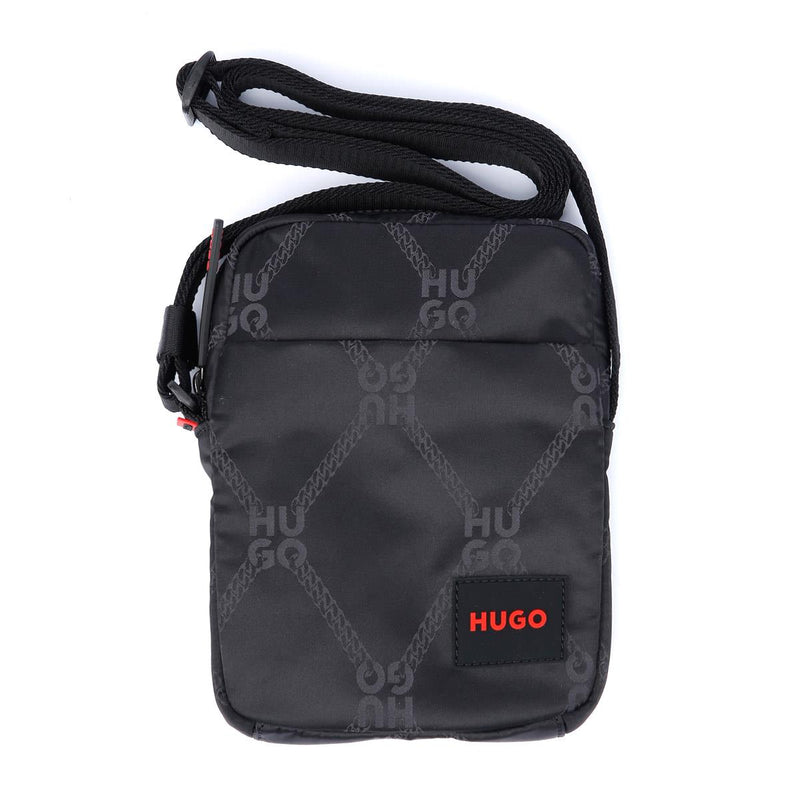 Hugo Ethon 2.0 Bolso De Reportero Negro Para Hombre De Poliéster
