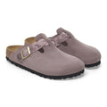 Flower Mountain Boston Braided Zuecos De Mujer De Ante Morado