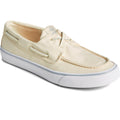 Sperry Bahama Ii Zapatos De Hombre Color Marfil Con Cordones