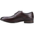 Pod Carl Zapatos De Cuero Para Hombre En Color Castaño Con Cordones.