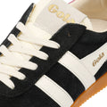 Gola Elan Zapatillas De Mujer Negras De Ante