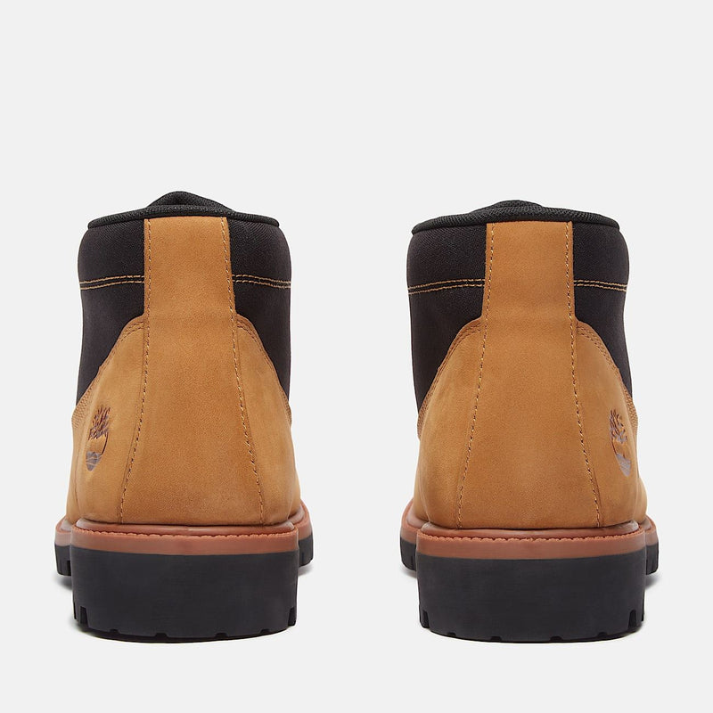 Timberland Mid Lace Chukka Workwear II Botas De Cuero Amarillas Para Hombre