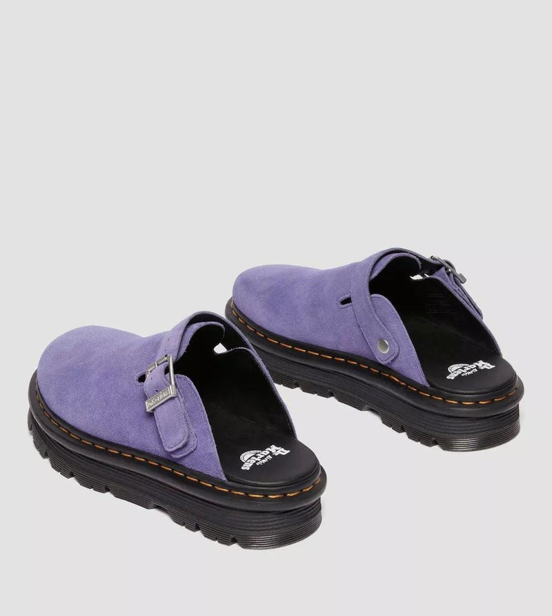Dr. Martens Zebzag EH Zuecos De Ante Morado