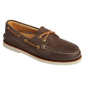 Sperry Gold Cup Authentic Original Zapatos Náuticos De Cuero Marrón Para Hombre