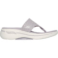 Skechers Go Walk Arch Fit Sandal Spellbound Sandalias De Mujer De Poliéster Color Lila