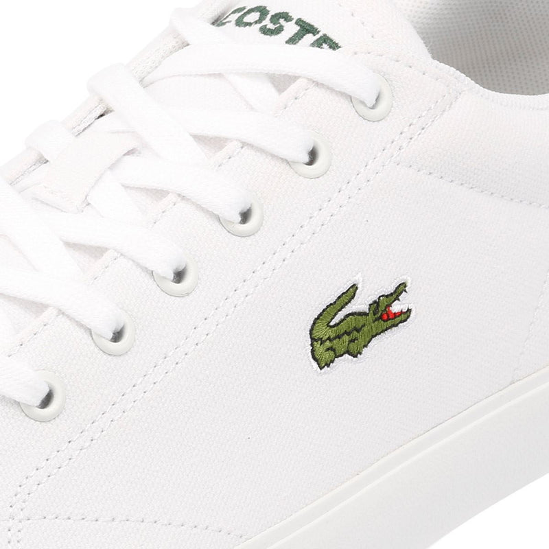 Lacoste Lerond Set Zapatillas Blancas De Cuero Para Hombre