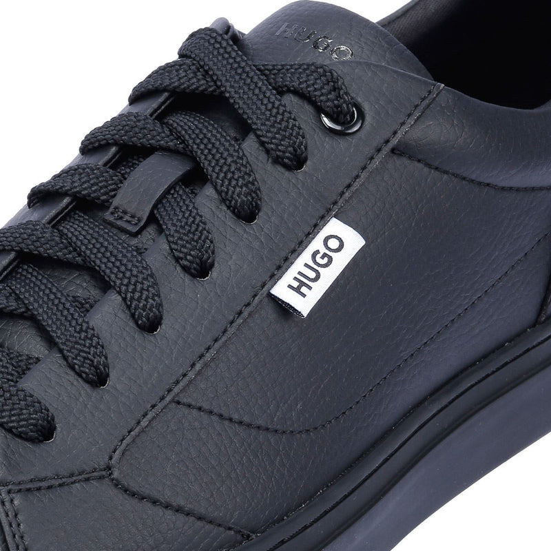 Hugo Morrie Tennis Zapatillas Negras Para Hombre