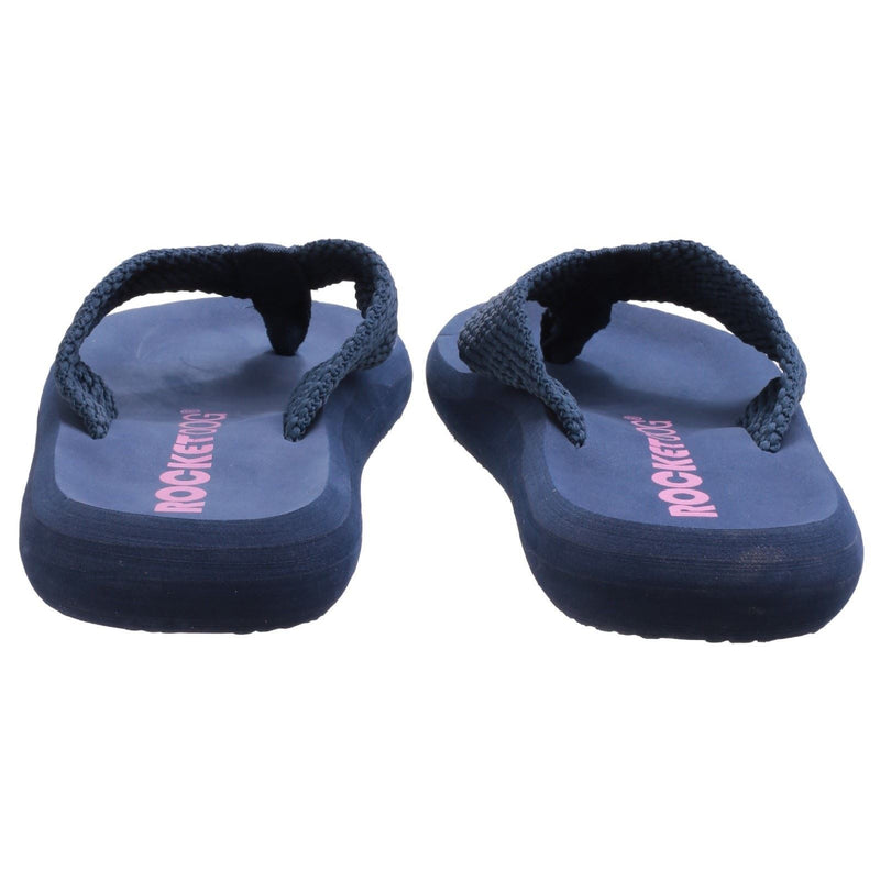 Rocket Dog Sunset Sandalias De Dedo Azul Marino Para Mujer