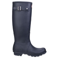 Hunter Original Tall Botas De Agua Azul Marino De Mujer.