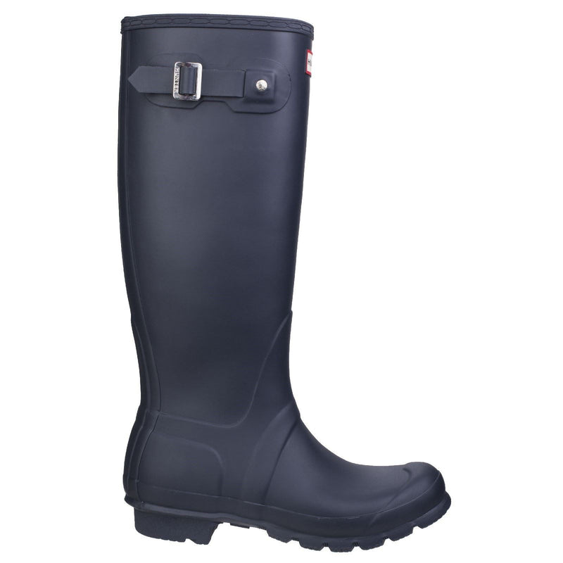 Hunter Original Tall Botas De Agua Azul Marino De Mujer.