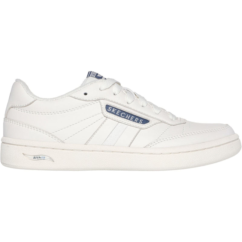 Skechers Arch Fit Classic Zapatillas Sintéticas Para Mujer En Color Blanco Roto