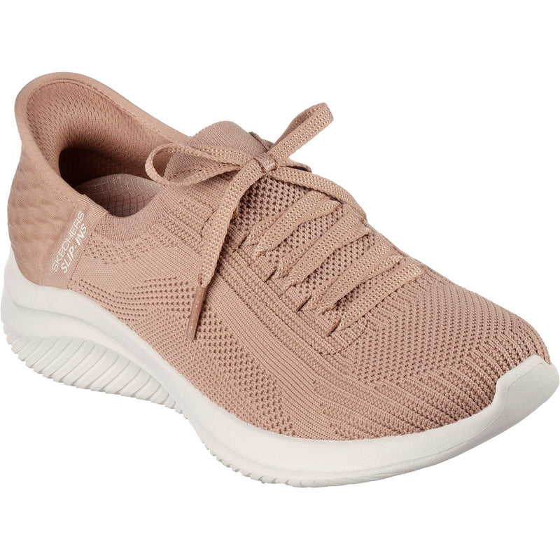 Skechers Ultra Flex 3.0 Brilliant Path Zapatillas De Tela De Mujer Color Beige