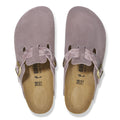Flower Mountain Boston Braided Zuecos De Mujer De Ante Morado