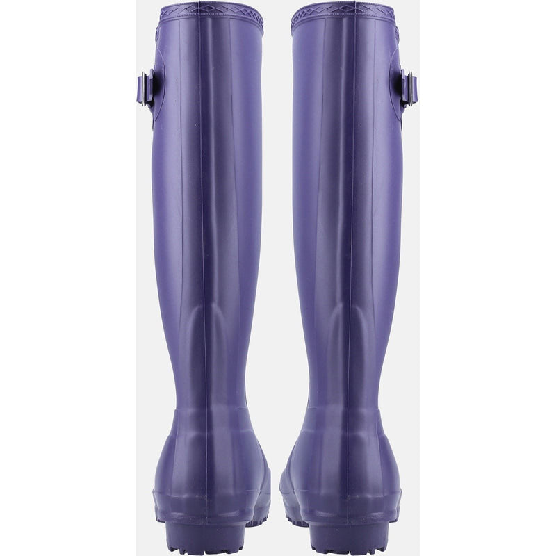 Cotswold Sandringham Botas De Agua Moradas De Pvc