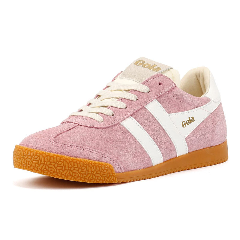 Gola Elan Zapatillas De Ante Rosa Para Mujer