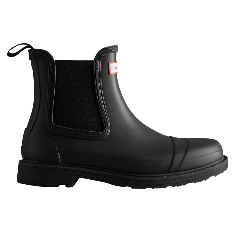 Hunter Commando Botas De Agua Negras Para Mujer