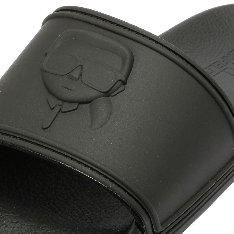 Karl Lagerfeld Kondo 2.0 Karl NFT Sandalias Negras Para Mujer