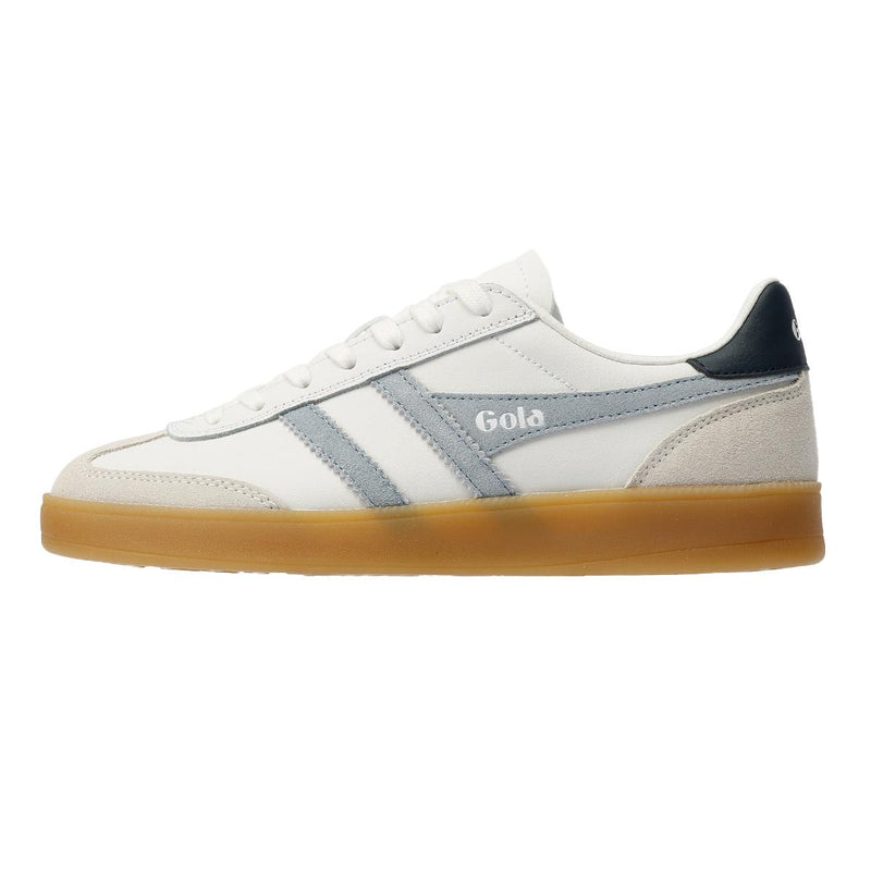 Gola Viper Zapatillas De Deporte Blancas De Cuero Para Mujer