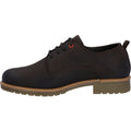 Hunter Jura Zapatos De Cuero Marrones Con Cordones Para Hombre.