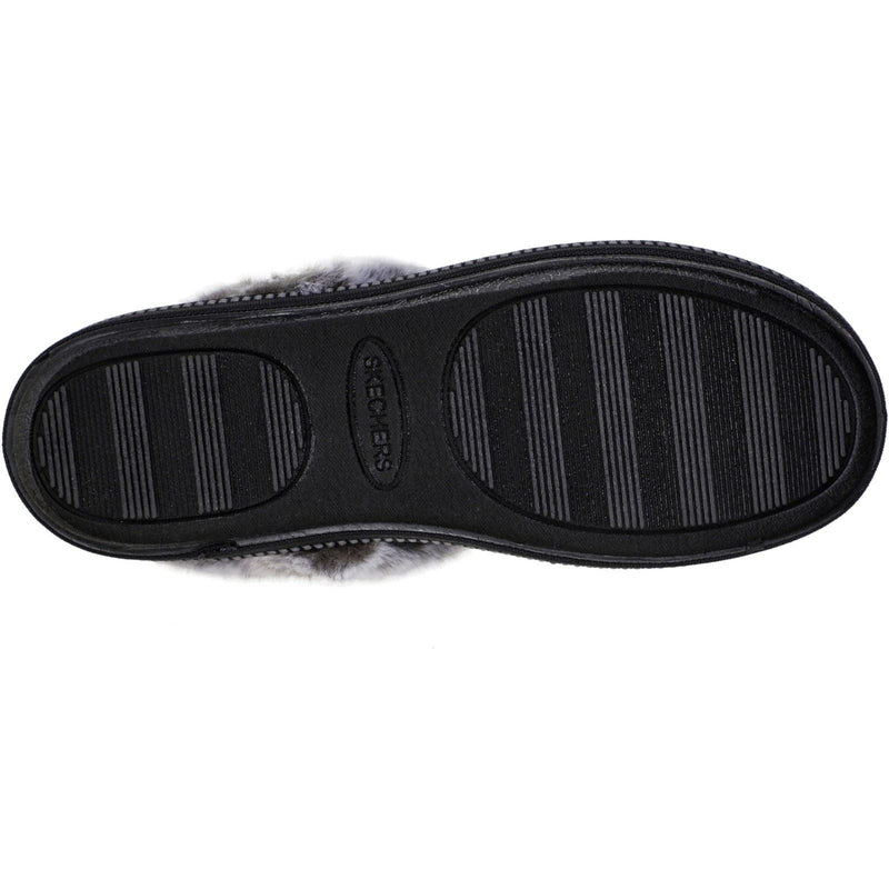 Skechers Cozy Campfire Fresh Toast Zapatillas De Mujer De Tela Negra
