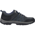 Cotswold Toddington Zapatos De Cuero Para Hombre En Color Azul Marino Con Cordones.