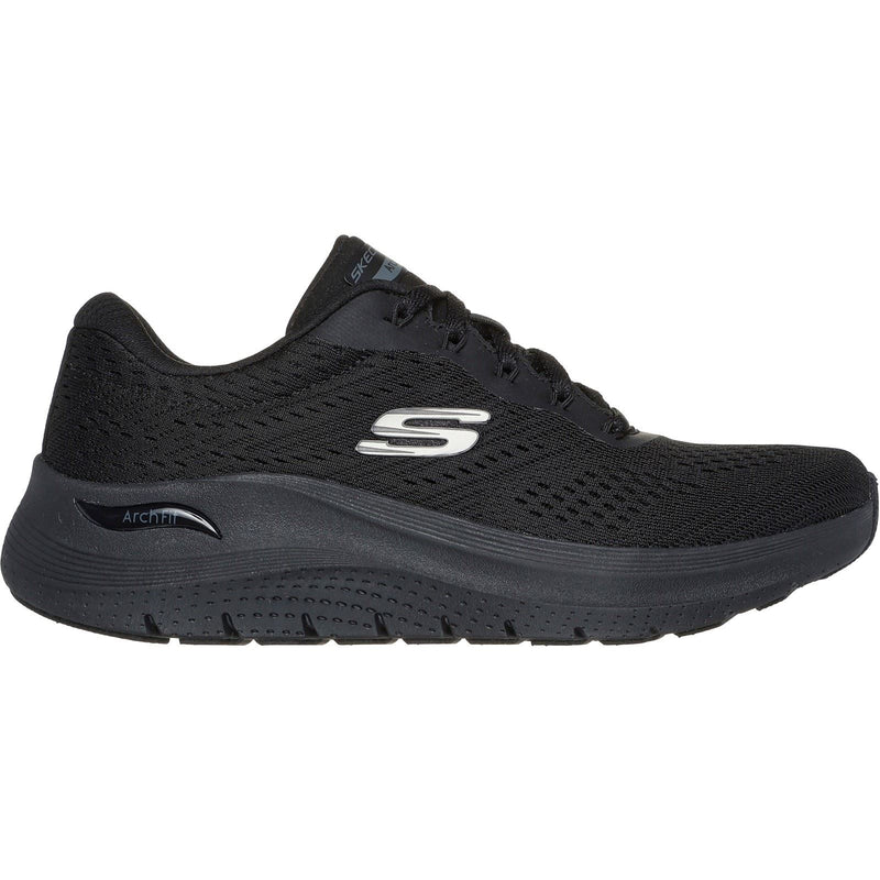 Skechers Arch Fit 2.0 Big League Zapatillas De Deporte De Mujer En Color Negro.