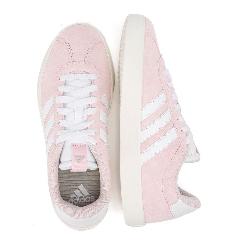 Adidas VL Court 3.0 Zapatillas De Cuero Rosa Para Mujer