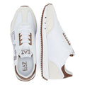 EA7 Vintage Zapatillas Blancas De Ante Para Hombre