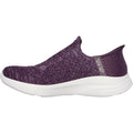 Skechers Relaxed Fit Sport Zapatillas De Mujer De Poliéster En Morado Oscuro